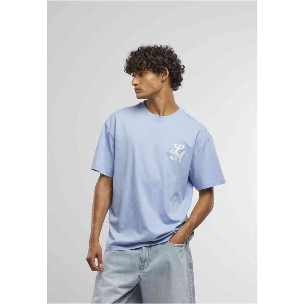 Mister Tee - LA Football Team Oversize Herren TShirt - Blau